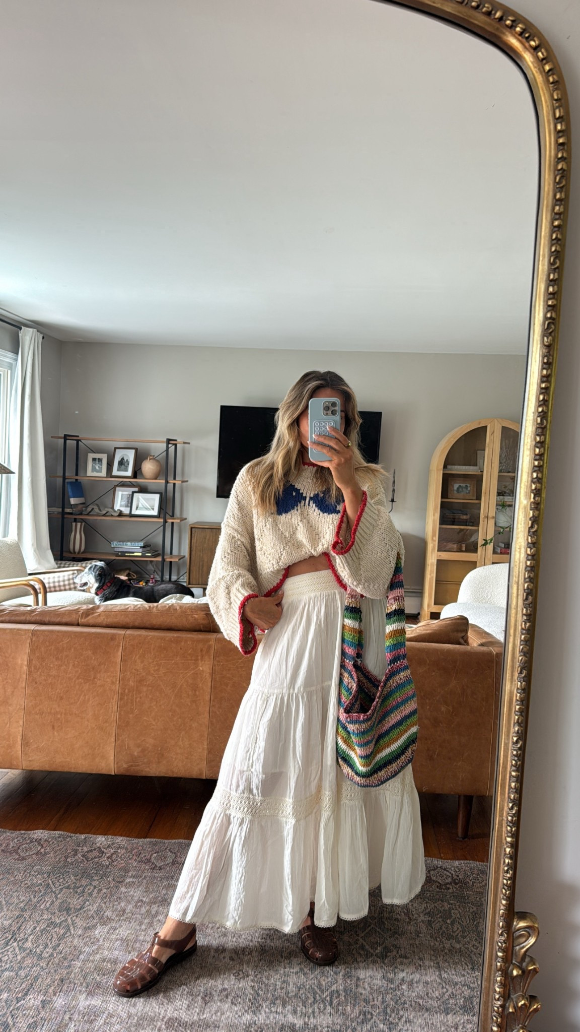 Sweater size small
Skirt size medium
Sandals tts 

#LTKSeasonal #LTKSaleAlert #LTKSummerEdit