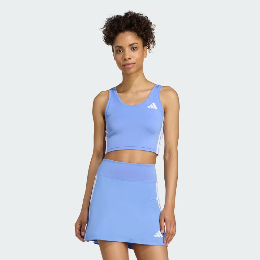 Train Essentials 3-Stripes Crop Tank Top | adidas (US)