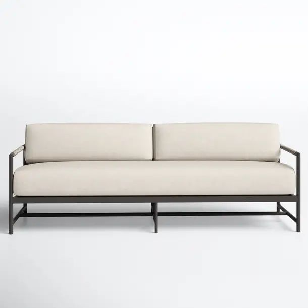 Esme 87'' Outdoor Sofa with Sunbrella Cushions | Wayfair North America