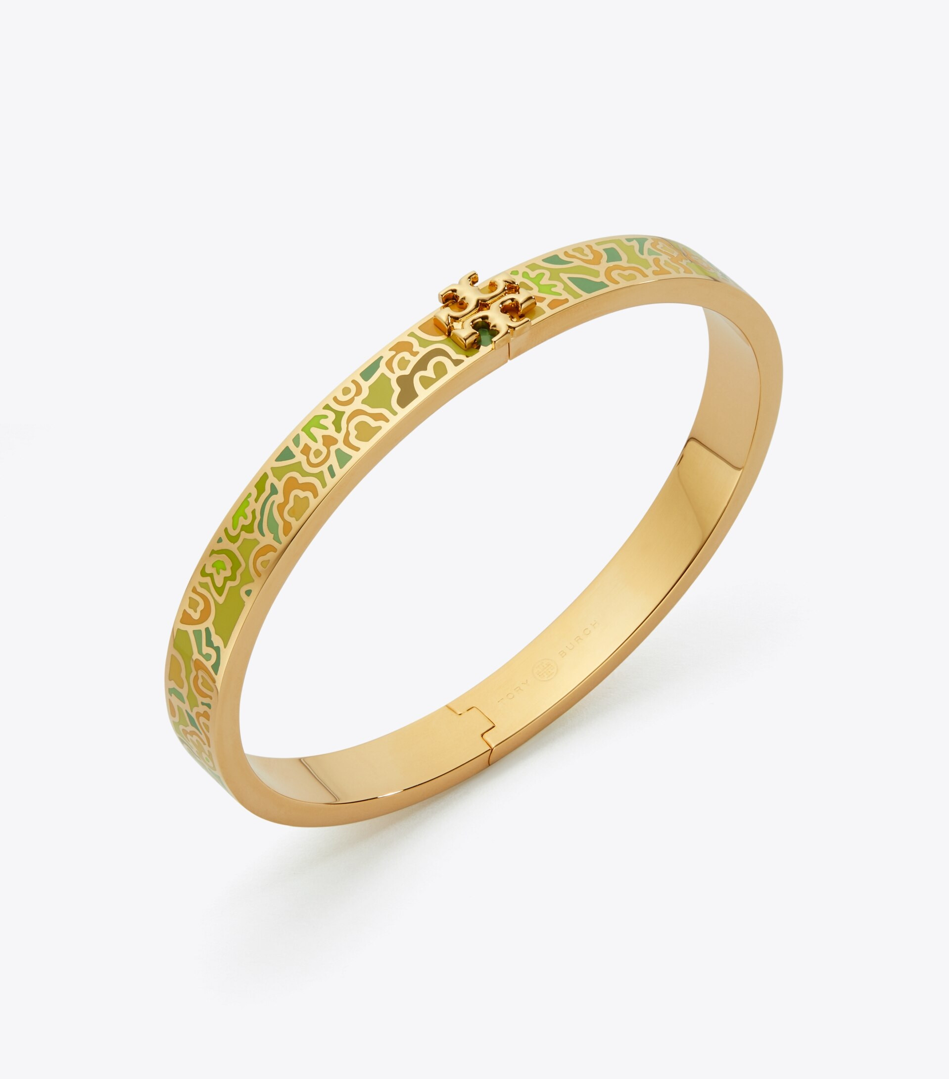 Kira Ground-Off Enamel 7mm Bracelet | Tory Burch (US)