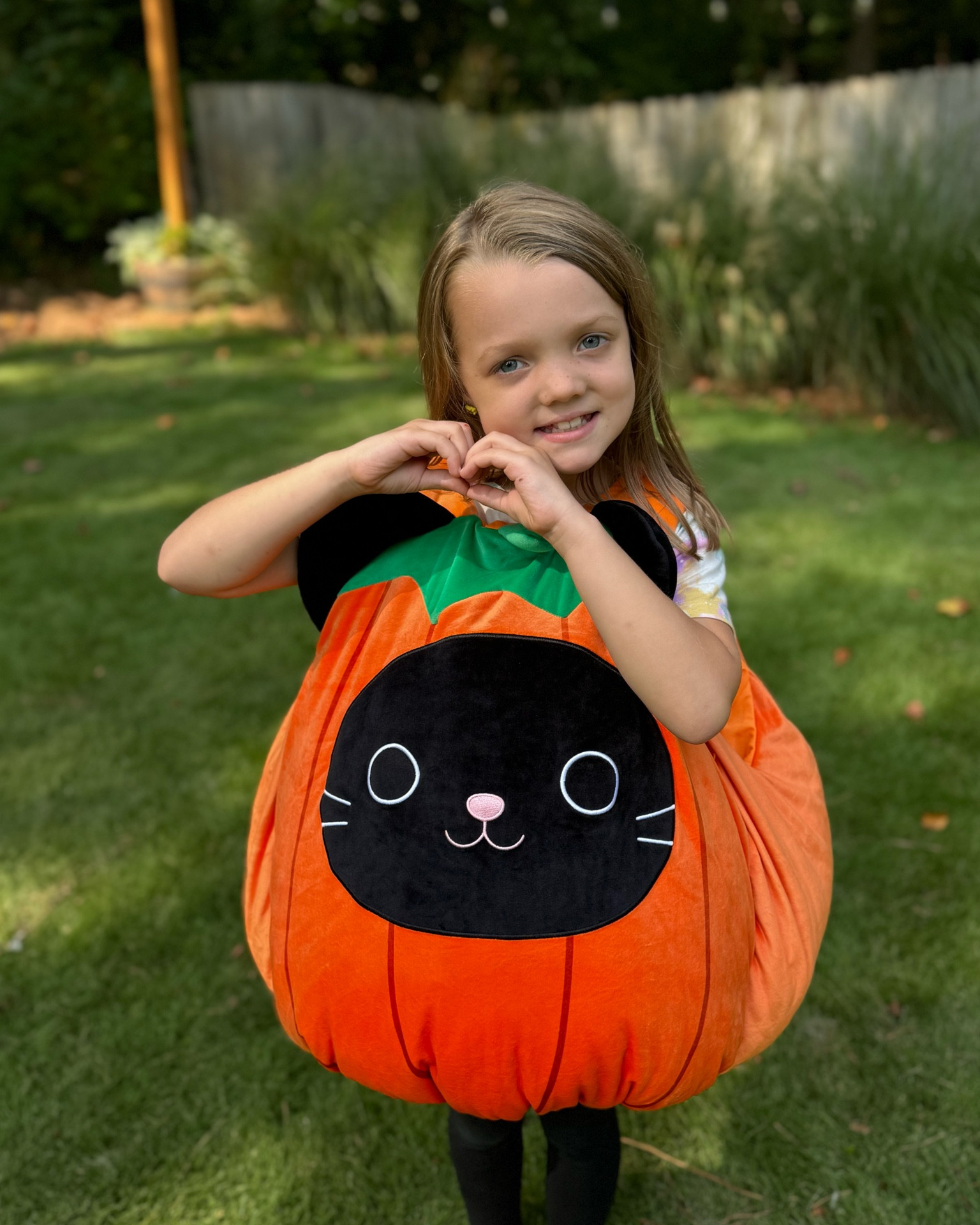 After-school costume test: 🎃🐱 Pumpkin Cat Squishmallow! Just arrived from Target—grab yours before they're sold out! Perfectly cozy and oh-so-cute, she's ready for Halloween fun. 🧡

#LTKParties #LTKKids #LTKSeasonal