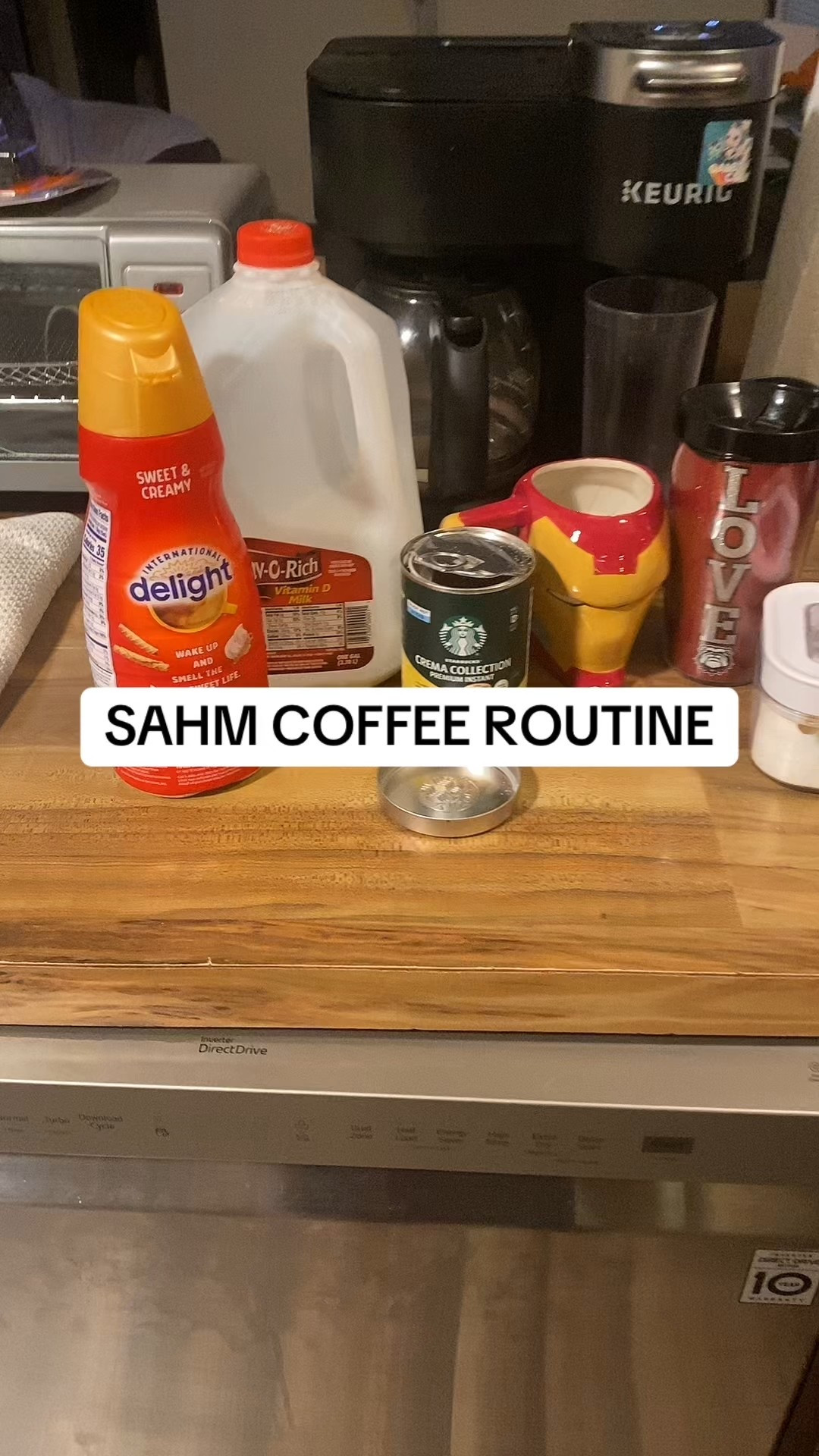 As a WFH mom I definitely need my morning coffee. I prefer iced coffee but I also like hot coffee . 

#LTKFamily #LTKFindsUnder50 #LTKHome