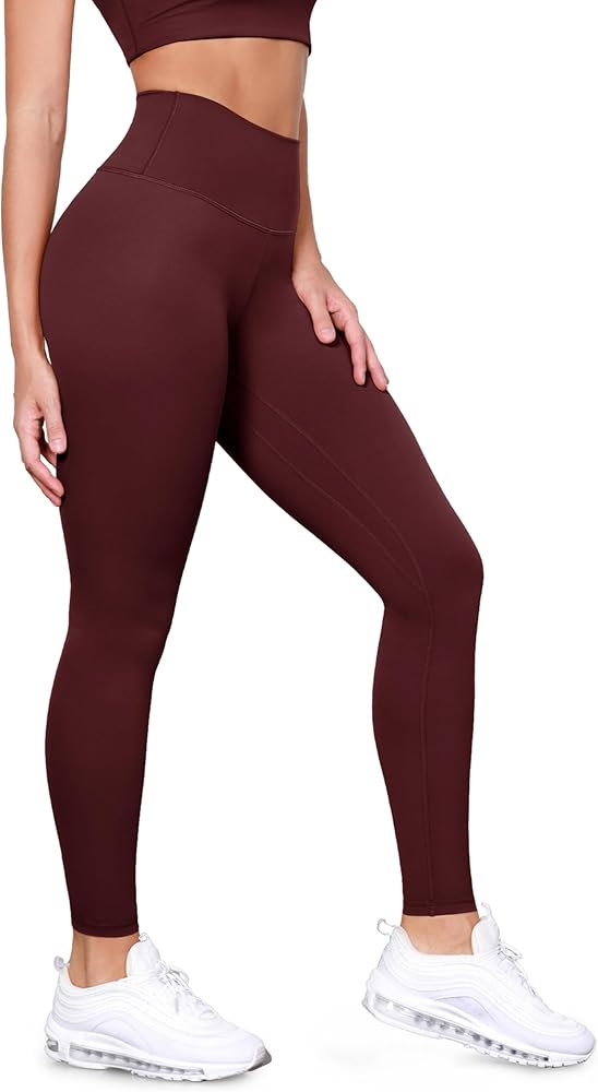 ODODOS Tummy Control Compression Leggings for Women, 25" / 28" High Waist Workout Running Yoga Pa... | Amazon (US)