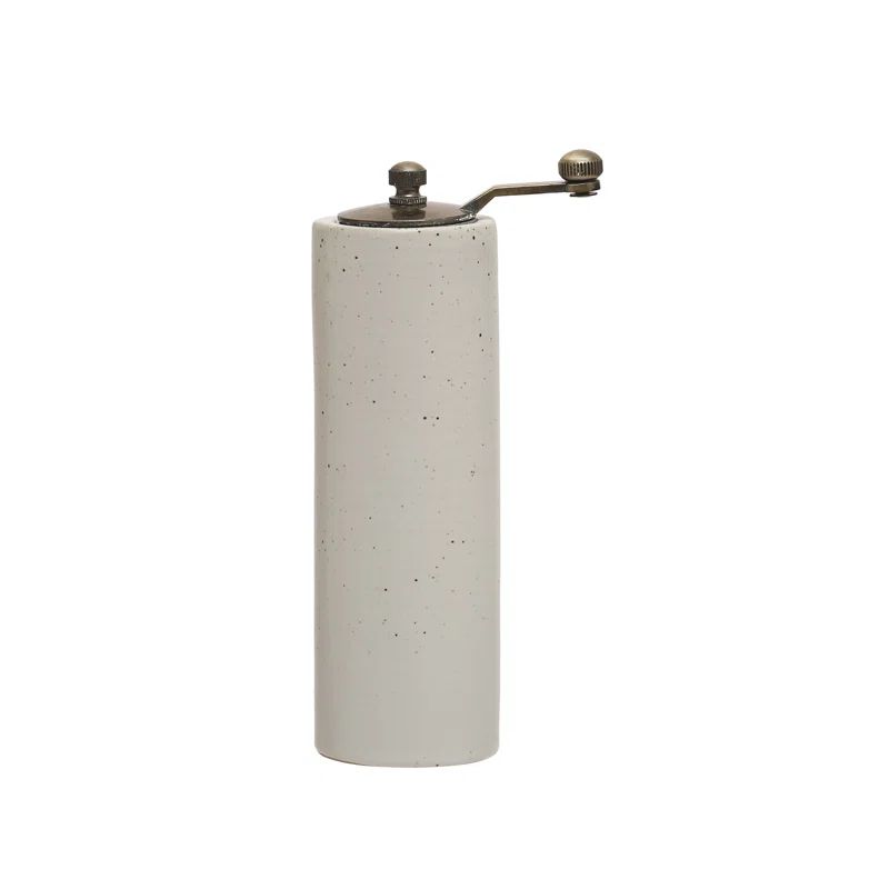 Creative Co-Op Round Stoneware Salt And Pepper Grinder | Wayfair | Wayfair North America