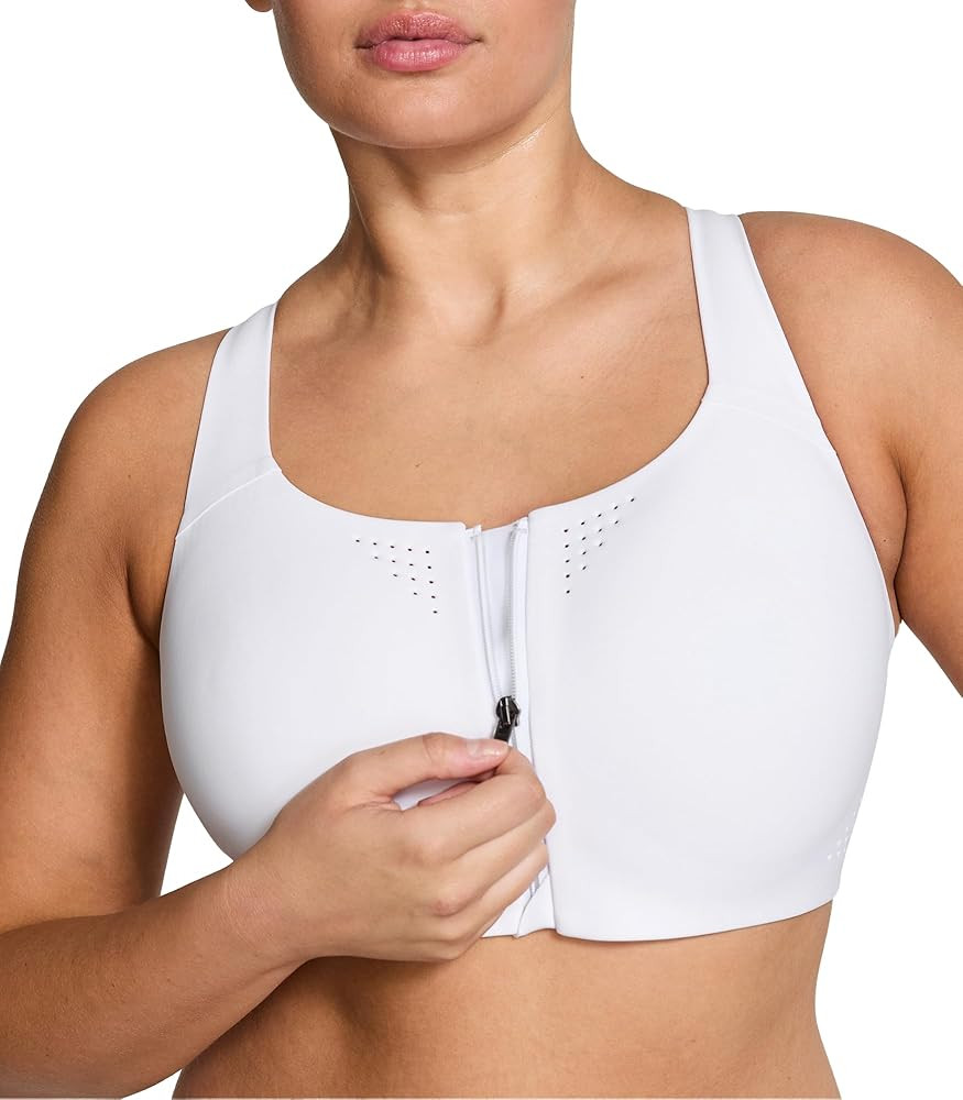 Victoria's Secret Women's VSX Featherweight Max Front Close Sports Bra, High Impact (32A-38DD) | Amazon (US)