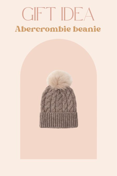 GIFT IDEA FOR HER // neutral beanie.

Abercrombie 
Womens beanie
Womens hat

#LTKHoliday #LTKxAF #LTKGiftGuide