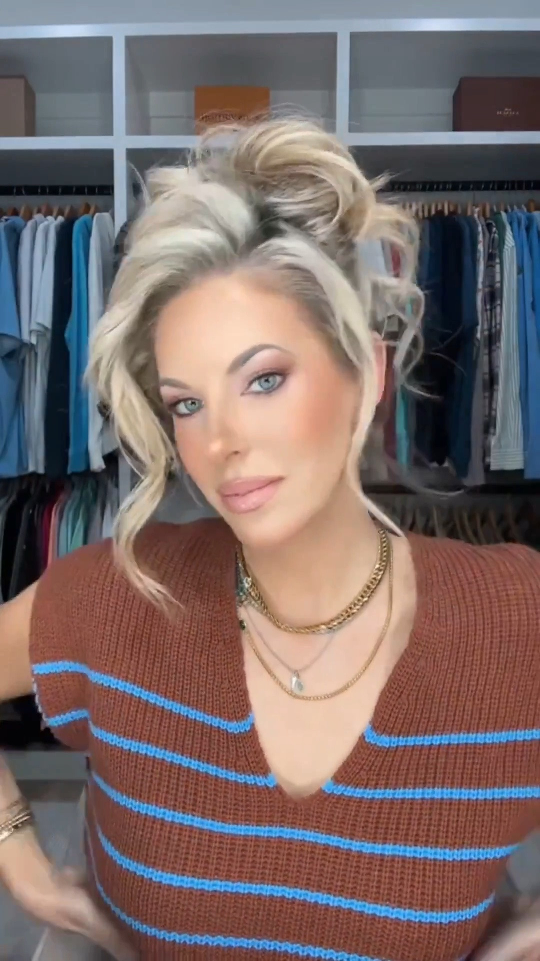 You asked, I delivered! 🙌 Learn how to create this easy updo in minutes—perfect for busy mornings, date nights, or effortless ‘clean girl’ vibes. Step-by-step tutorial linked so you can recreate this trending hairstyle at home! 💕✨

#LTKBeauty #LTKU #LTKgrwm