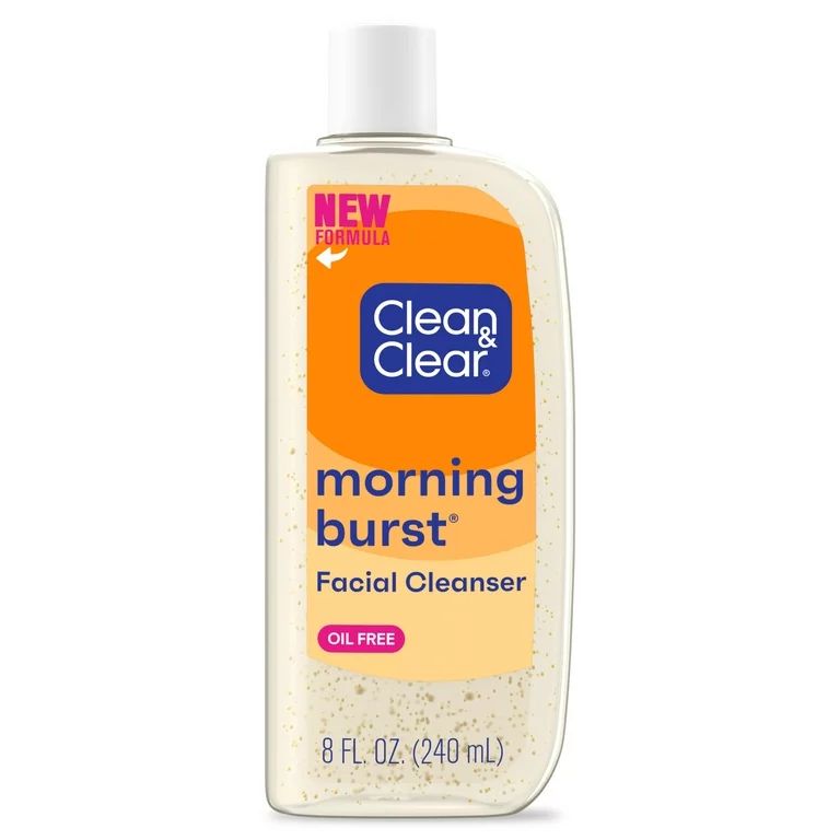Clean & Clear Morning Burst Oil-Free Gentle Daily Acne Face Wash and Facial Cleanser, 8 fl oz | Walmart (US)