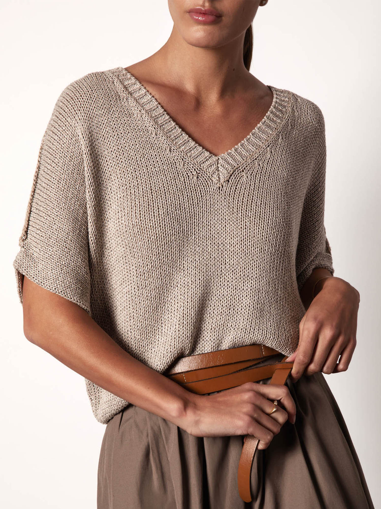 Women's Gaia Tee in Moonstone | Brochu Walker | Brochu Walker