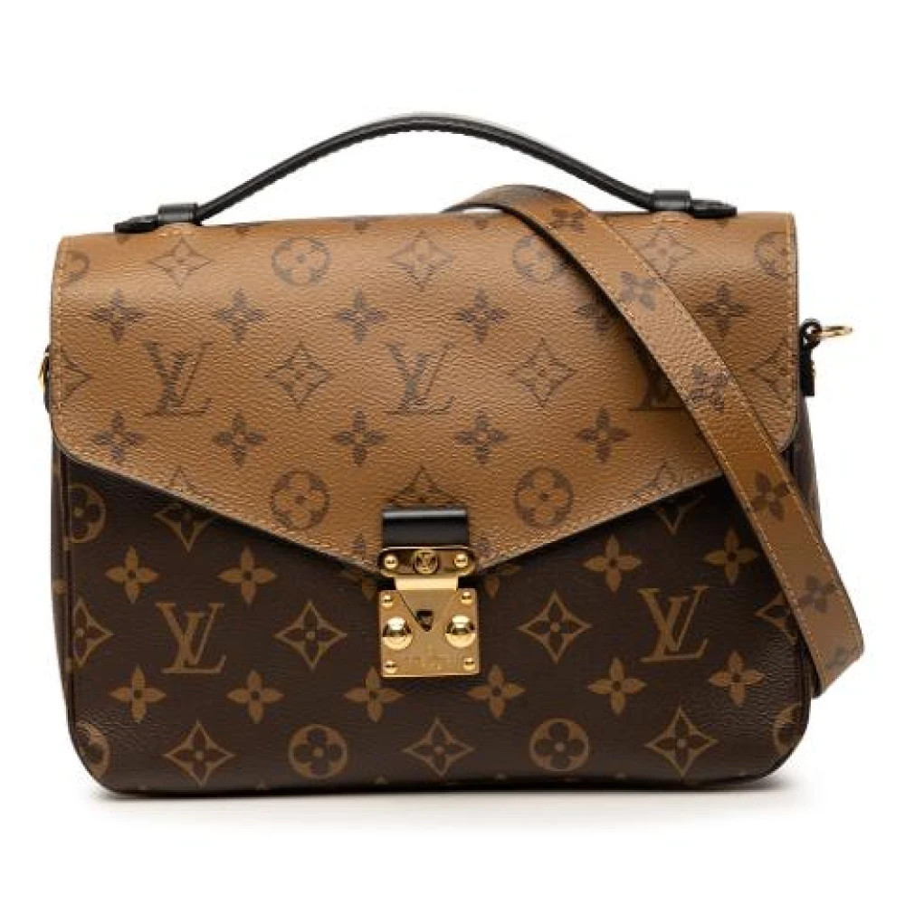 Louis Vuitton Vintage - Pre-owned Reverse Pochette Metis - Femme - Pre-owned - Brun - Taille: ONE Size | Miinto FR