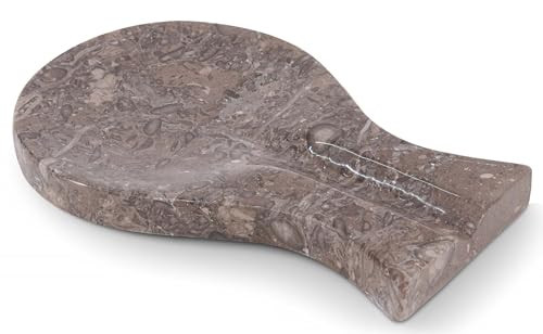 Radicaln Marble Spoon Rest for Stove Top 8" Inches Oceanic Handmade Spoon Holder For Kitchen Utensils, Ideal Heat-Resistant Cooking Utensil Rest, Modern Farmhouse Kitchen Décor | Amazon (US)