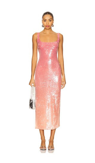 Lovers and Friends Solene Maxi Dress in Pink. - size M | Revolve Clothing (Global)