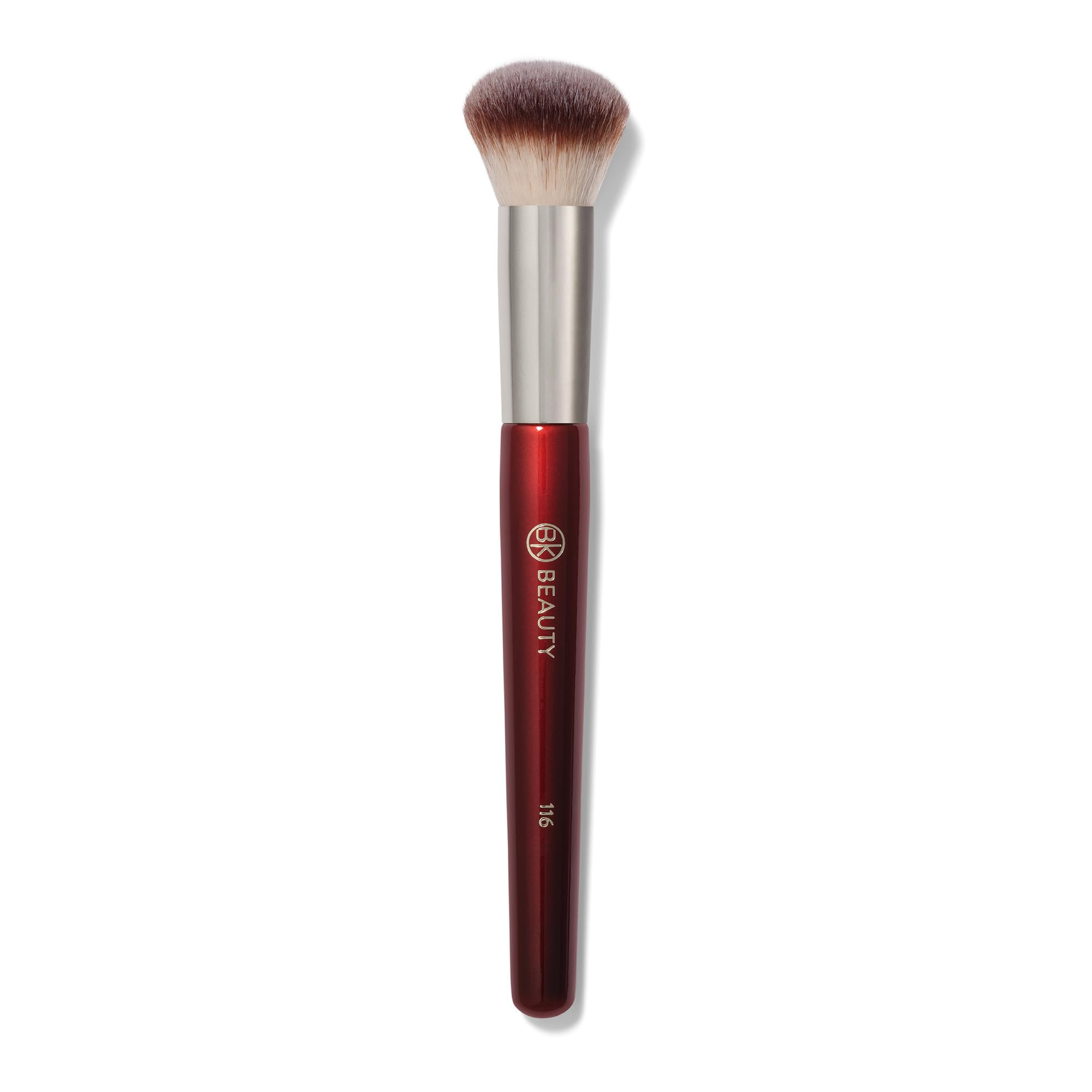 BK BEAUTY 116 SMALL ROUND COMPLEXION BRUSH – Compact Round Makeup Brush for Precise Blending of... | Amazon (US)