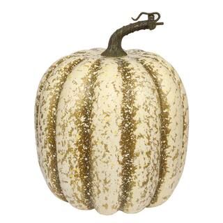 9.5" Speckled Cream & Green Narrow Heirloom Pumpkin by Ashland® | Michaels Stores