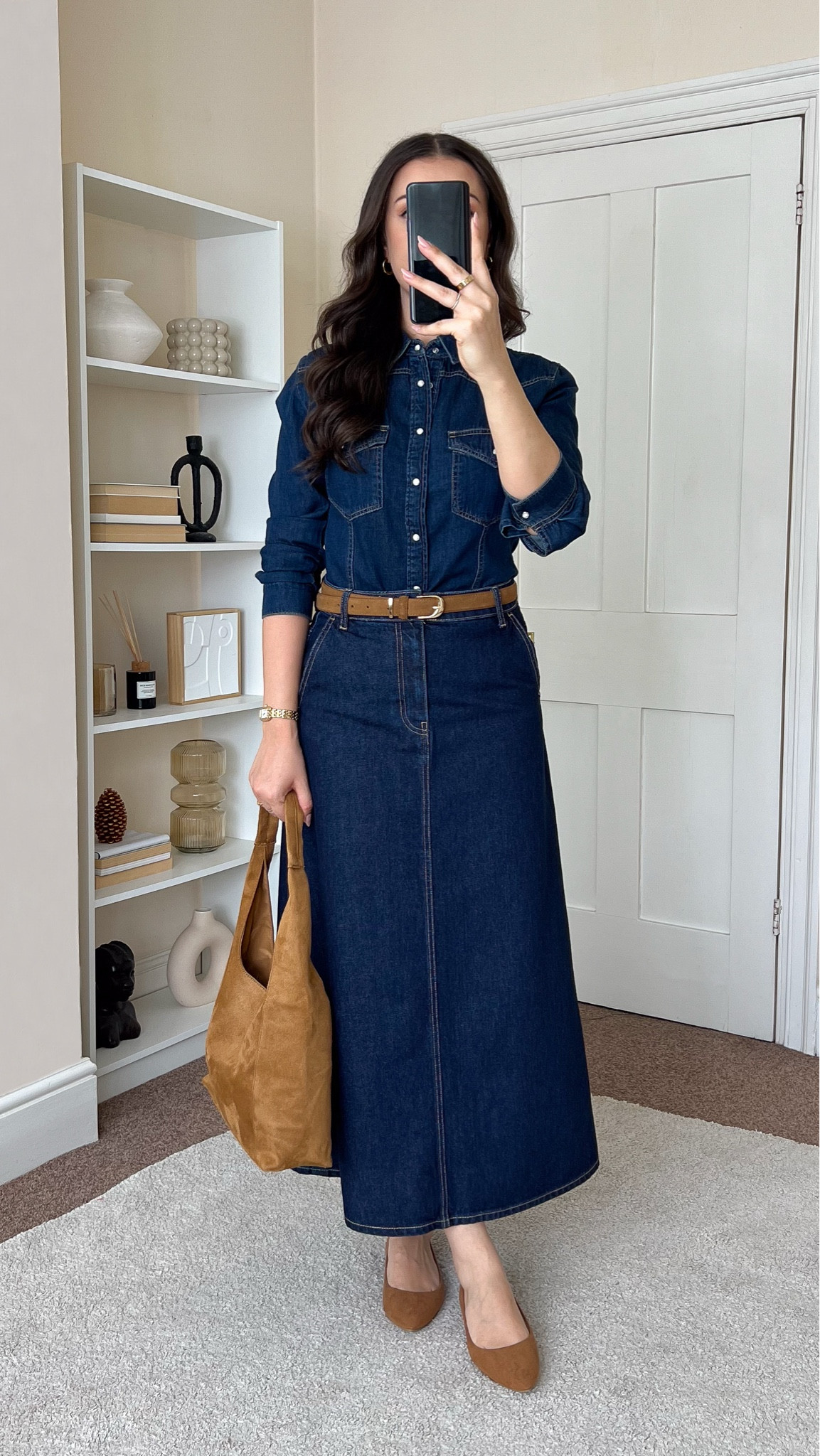 Casual chic summer to autumn transitional outfit. Shirt is old Mango, I’ve linked similar. Skirt is H&M, wearing size UK10.

#LTKautumn #LTKeurope #LTKuk
