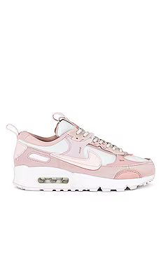 Nike Air Max 90 Futura Sneaker in Summit White, Light Soft Pink, & Barely Rose from Revolve.com | Revolve Clothing (Global)