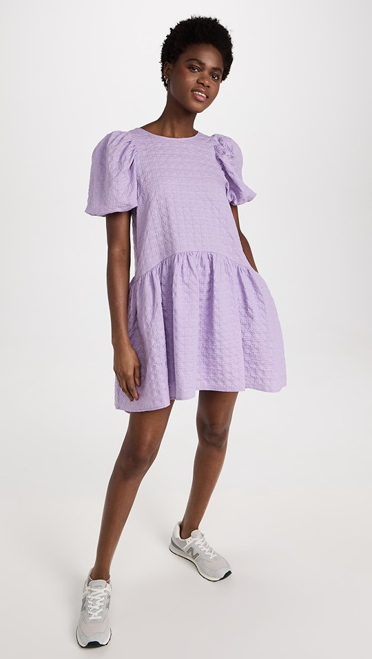 Black Tie Jacquard Dress | Shopbop