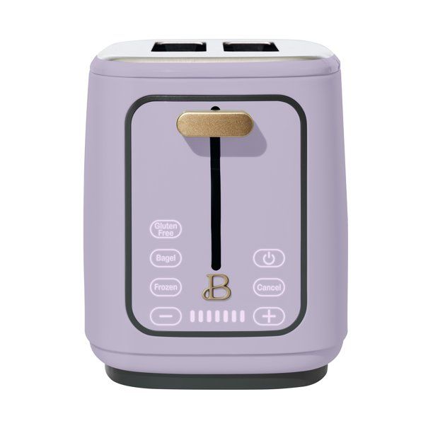 Beautiful 2 Slice Touchscreen Toaster, Lavender by Drew Barrymore | Walmart (US)