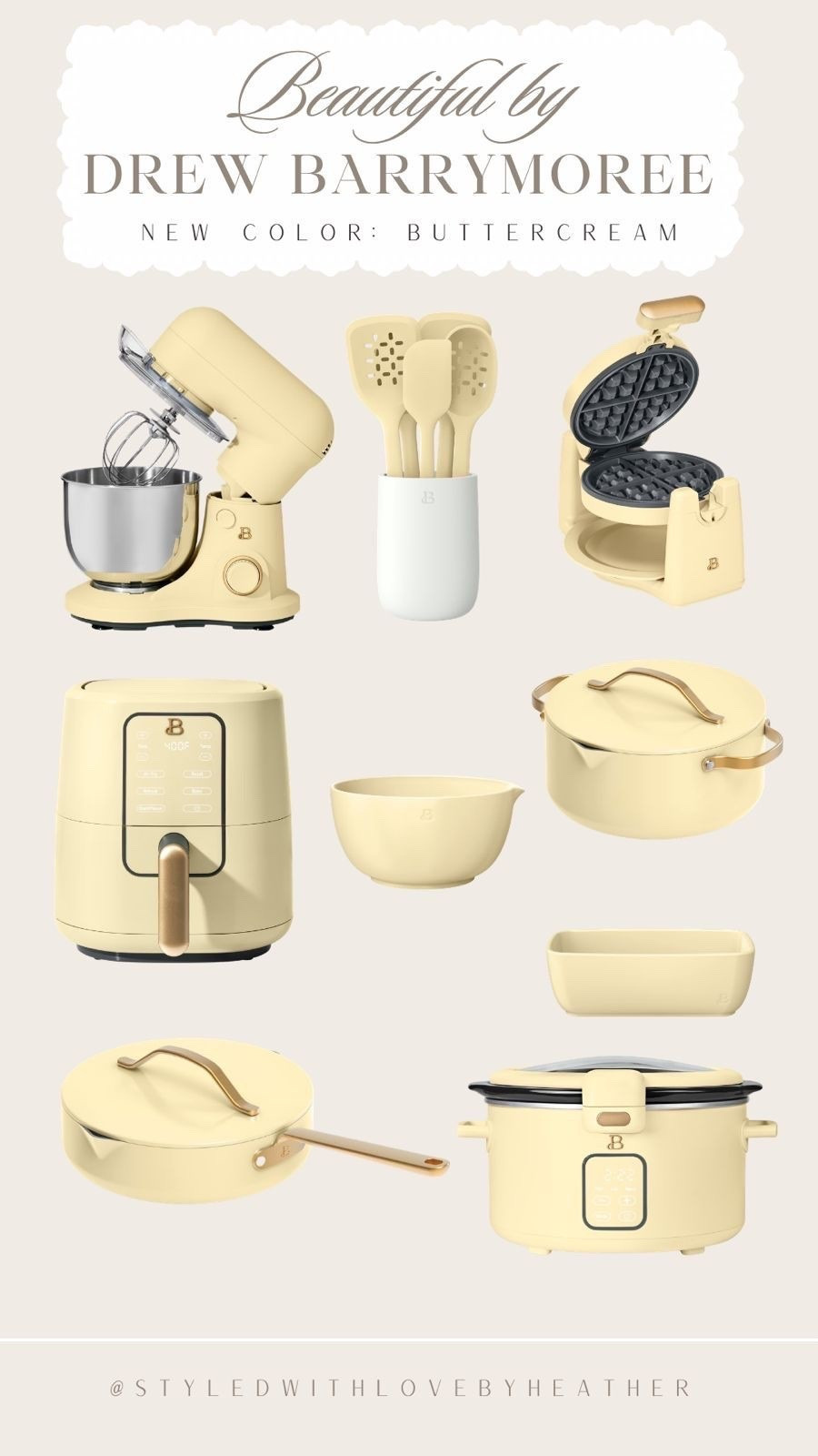 Current kitchen obsession 🤍
This buttercream set is SO pretty — it makes everything feel more aesthetic (and yes, I actually want to cook now 😂)

Perfect if you love a clean, minimal kitchen vibe ✨

Linked in my LTK!

#LTKMothersDay #LTKmomlife #LTKfoodie