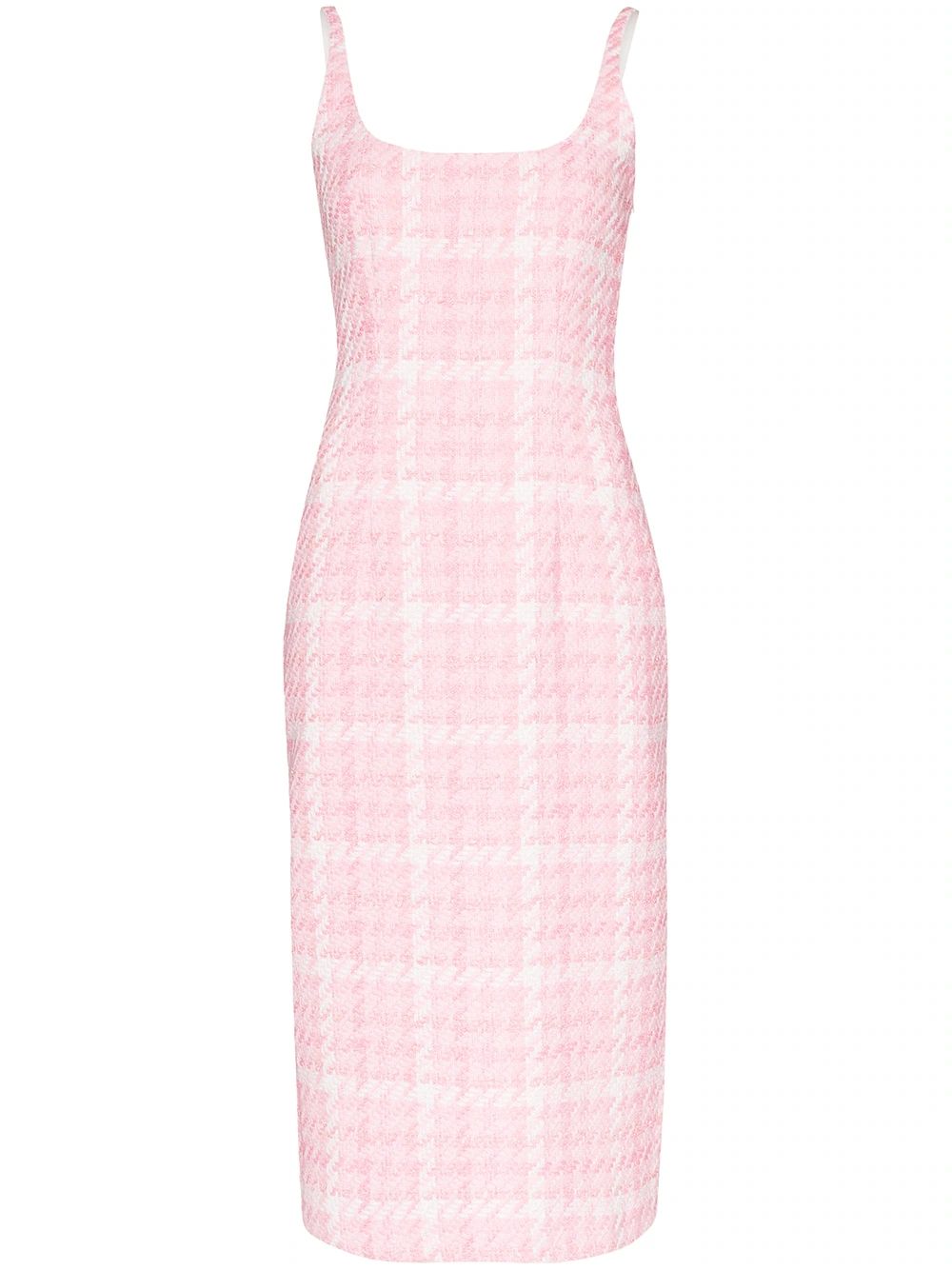 houndstooth tweed midi dress | Farfetch (US)