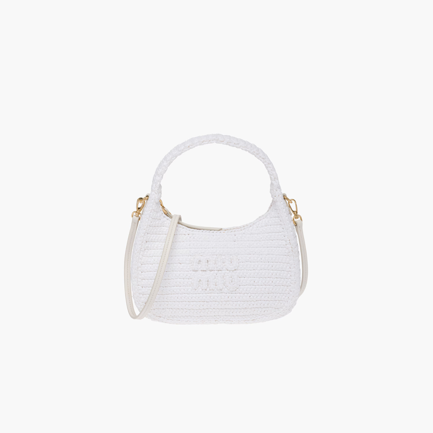 Crochet hobo bag | Miu Miu UK