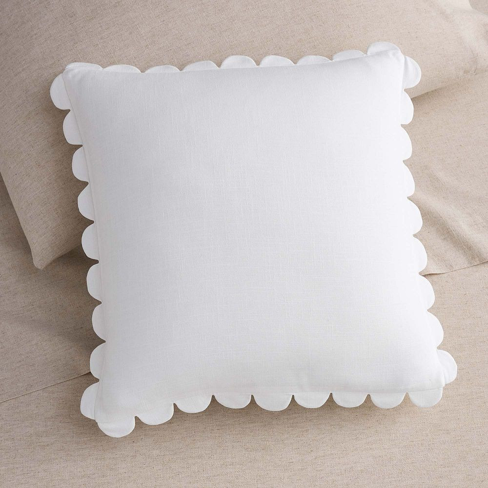 Scallop Pillow Cover | Pottery Barn Teen