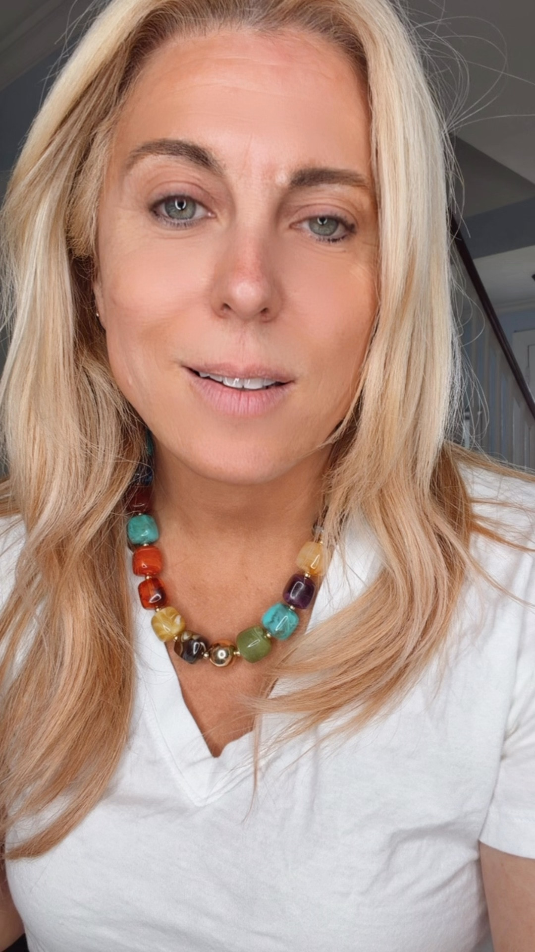 Prettiest beaded necklace for work 

#LTKgrwm #LTKootd