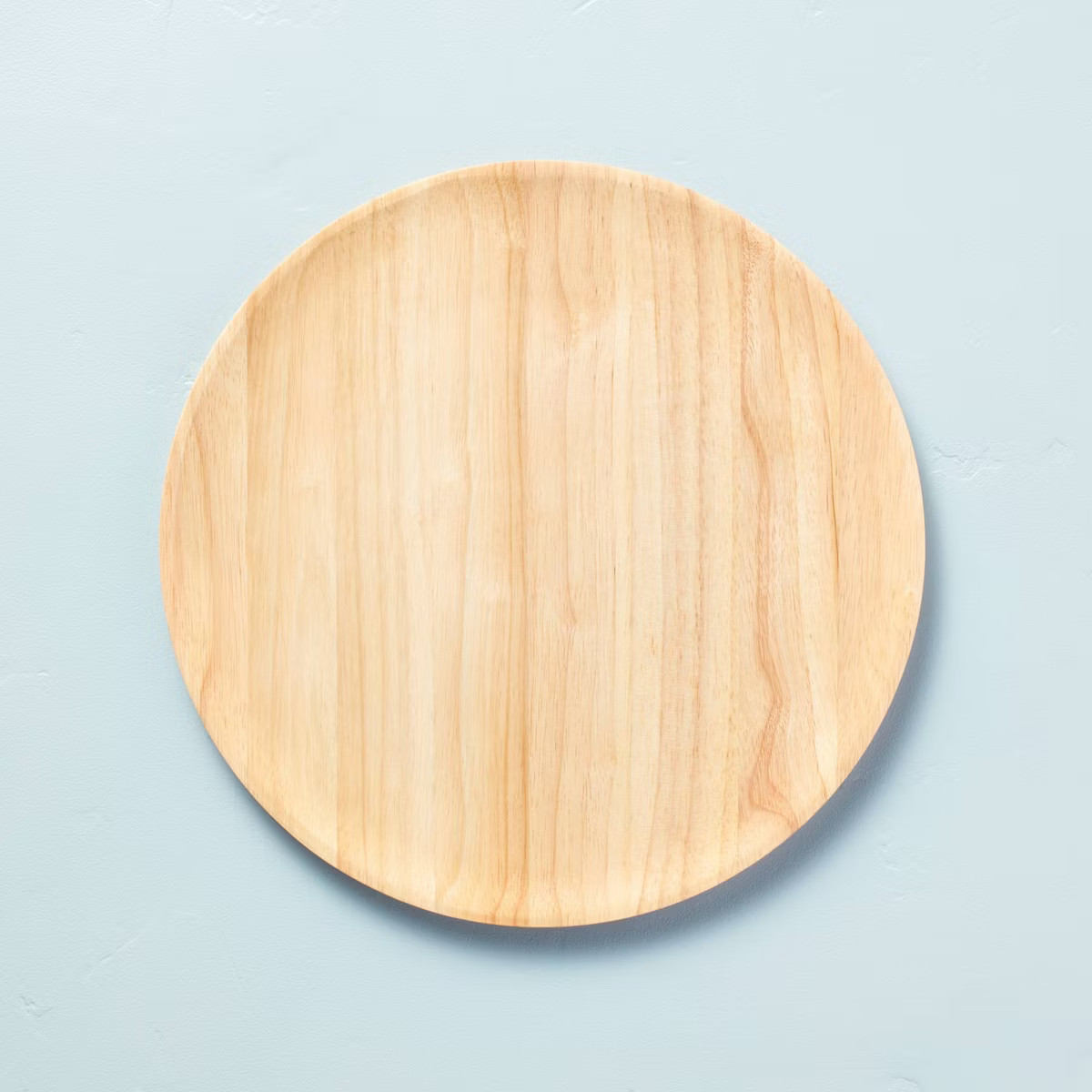 13" Rubberwood Plate Charger Natural - Hearth & Hand™ with Magnolia: Farmhouse Style, Stained F... | Target