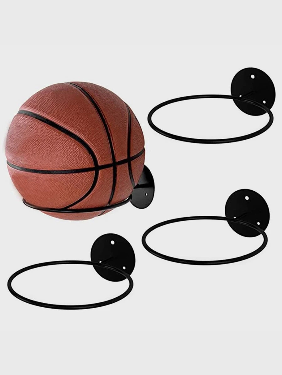 1pc Wall Mounted Basketball Storage Rack SKU: sh2211283012143560(84 Reviews)$5.00$4.75Join for an... | SHEIN