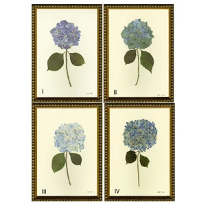 Set of Four Pressed Hydrangea Giclées I – IV | Etsy (US)