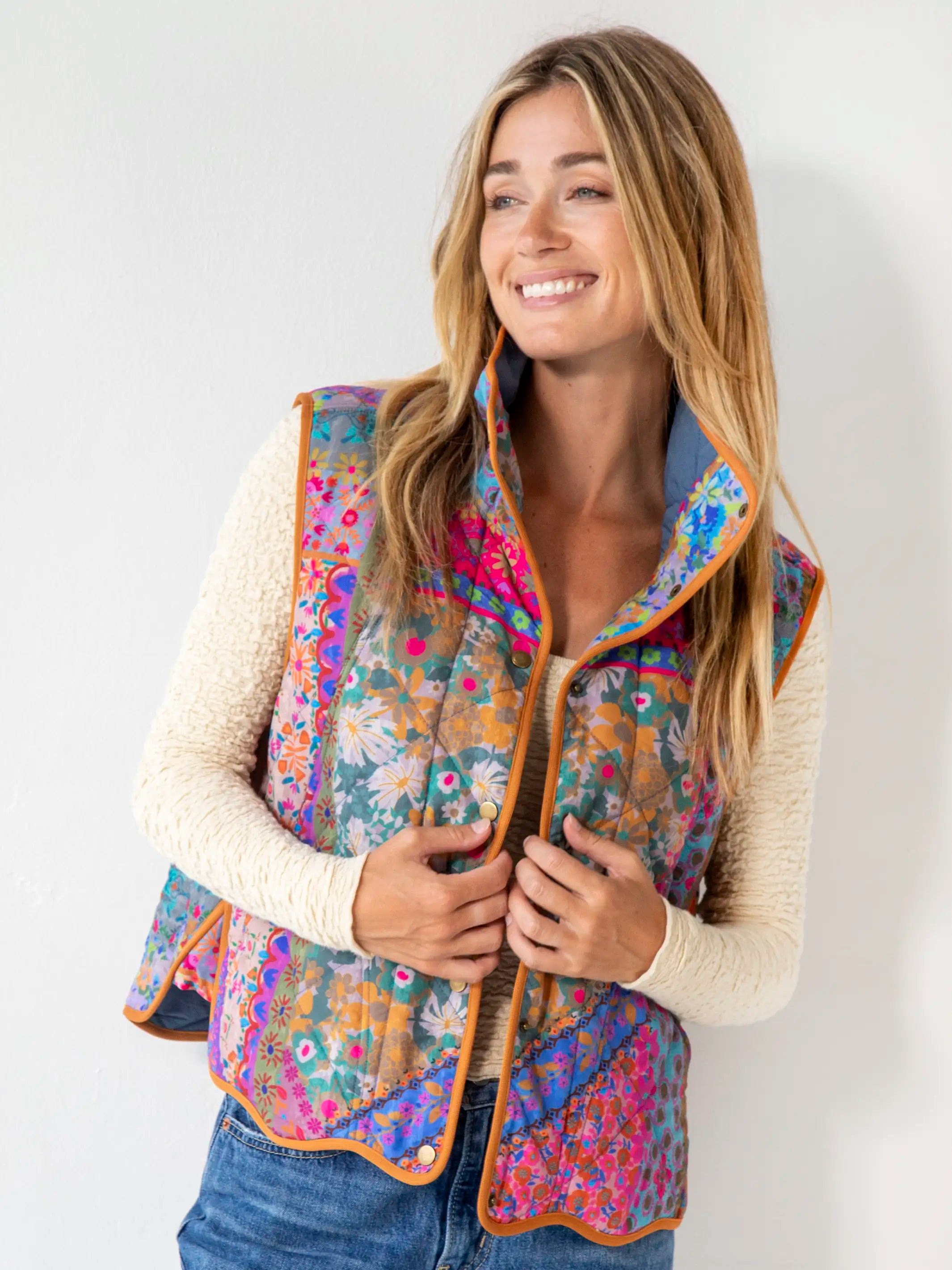 Quilted Puffer Vest | Natural Life