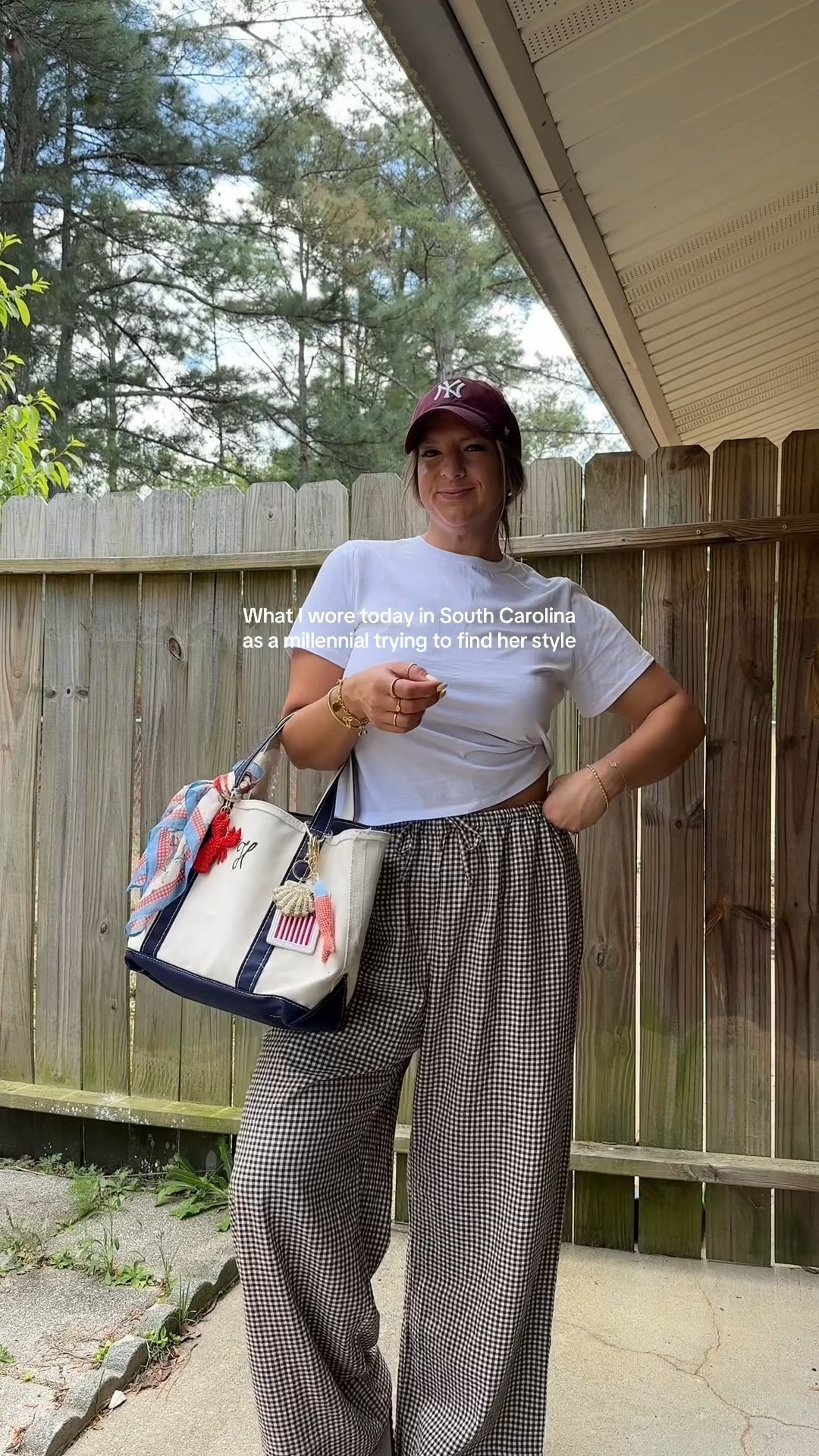 A cute pair of gingham linen pants will make the perfect summer outfit! I’m 5’9 and went with the XL regular length but def should have and could have sized down!

#LTKdayinmylife #LTKgrwm #LTKootd