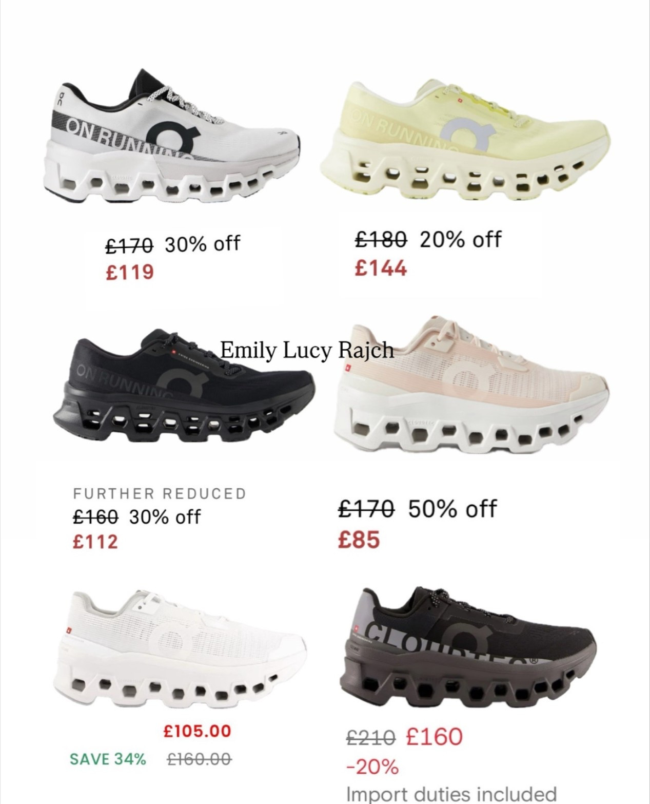 ON running trainers in the sale! These have honestly changed running for me! They are so supportive and help me to run longer and faster #running #sale #run