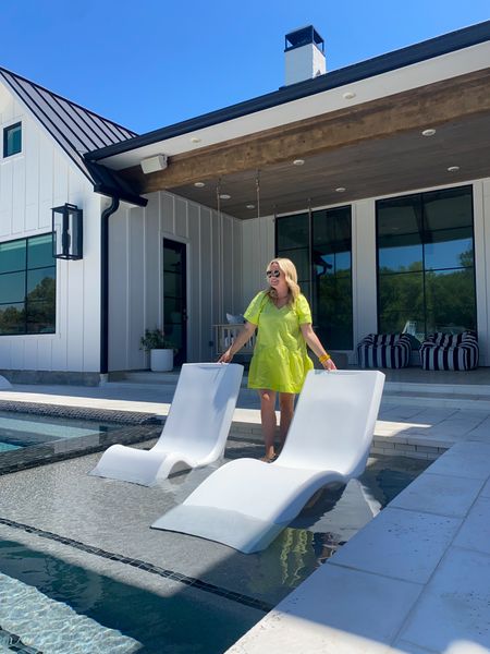Affordable pool loungers are now available on Amazon! 

Swim / outdoor furniture / patio furniture / pool furniture / spring dress / summer dress / target / exterior lighting 

#LTKSeasonal #LTKswim #LTKhome