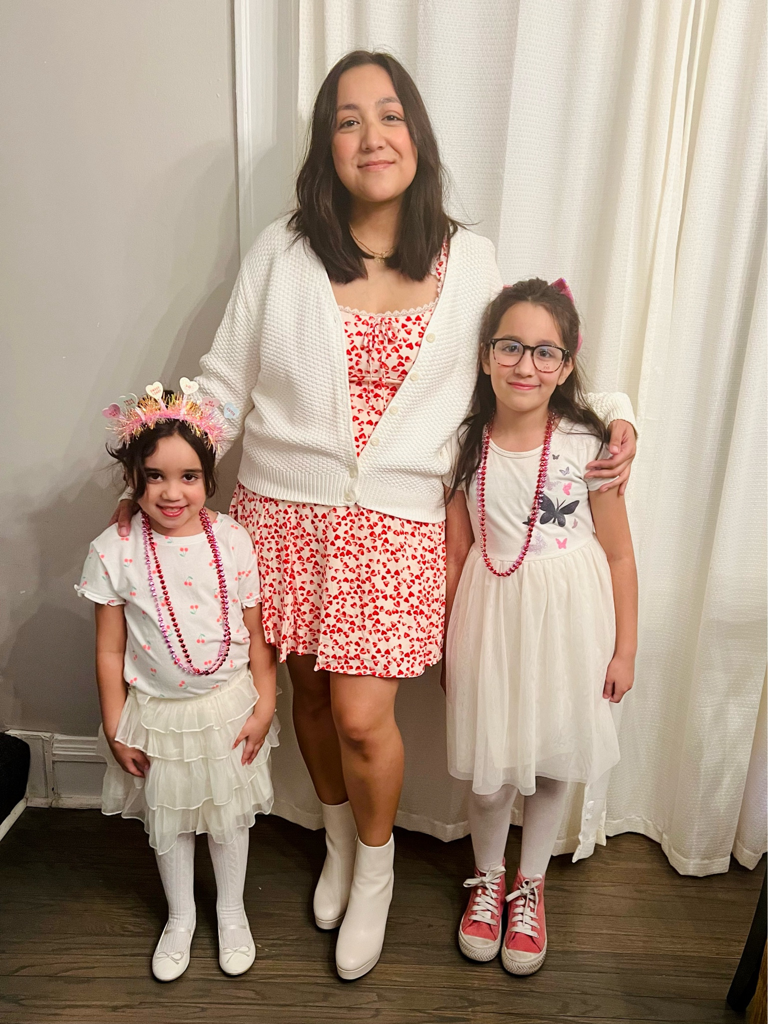 Such a special Valentine’s Day going out to a school dance with my two girls! We got to celebrate on Galentine’s Day. We wore pink, red, and white, and I loved this dress with sweater from Target. Cute outfit for any night out, especially now that Spring is coming! Paired with some booties or pumps!

#target #targetfashion #nightout #valentinesday #hearts #skaterdress #minidress #momoutfit #springoutfit #springfashion #hm

#LTKFindsUnder50 #LTKStyleTip #LTKKids