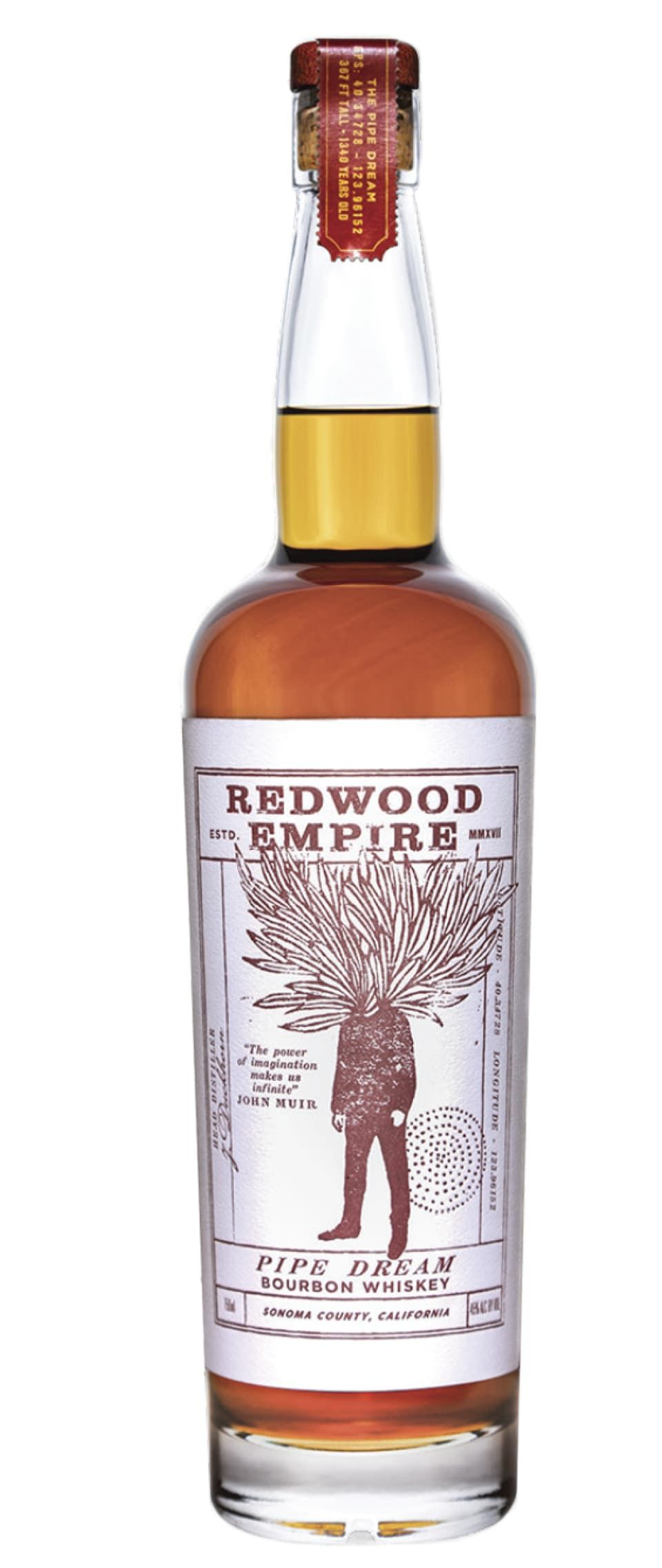 Redwood Empire Pipe Dream Bourbon Whiskey | Wine.com | Wine.com