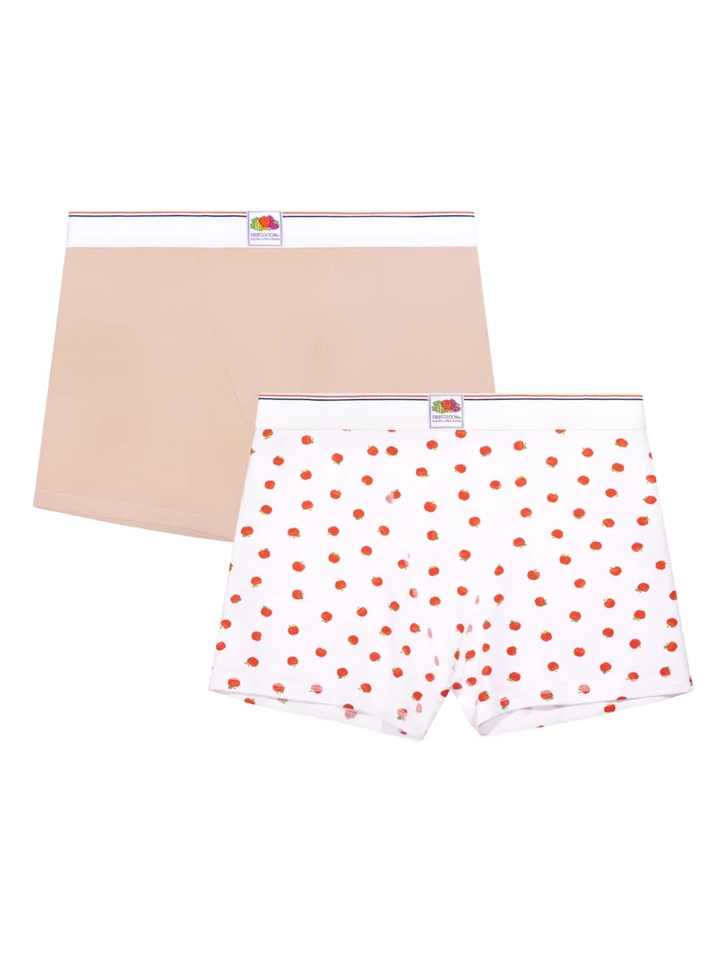 fresh collection by Fruit of the Loom® cotton boxer brief 2-pack | Walmart (US)