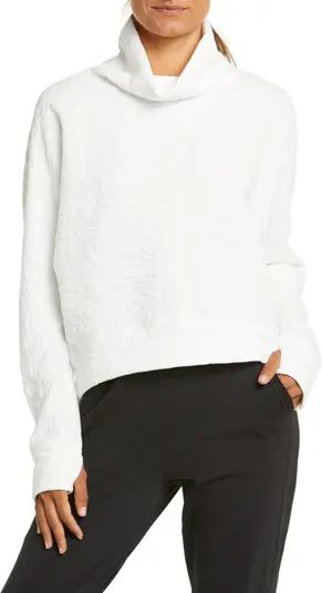 Carey Jacquard Knit Funnel Neck Pullover | Nordstrom