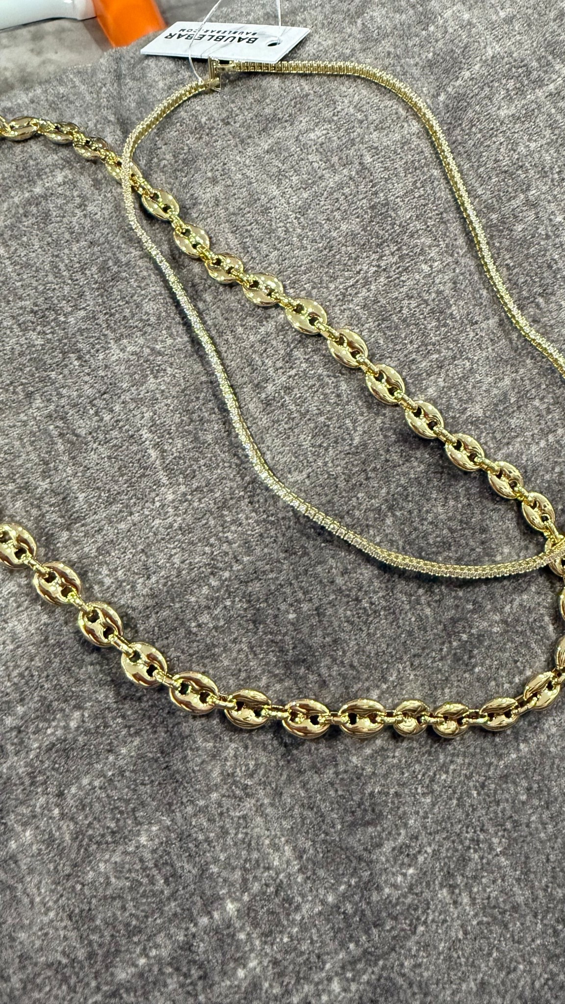 Bauble bar gold chain and semi fine tennis necklace ! Both 25% off and end tonight!

#LTKstorytime #LTKmomlife