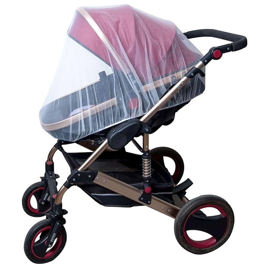 Enovoe Mosquito Net for Baby Stroller and Crib - Durable Mesh Bug Net Cover with Elastic Edge - F... | Amazon (US)