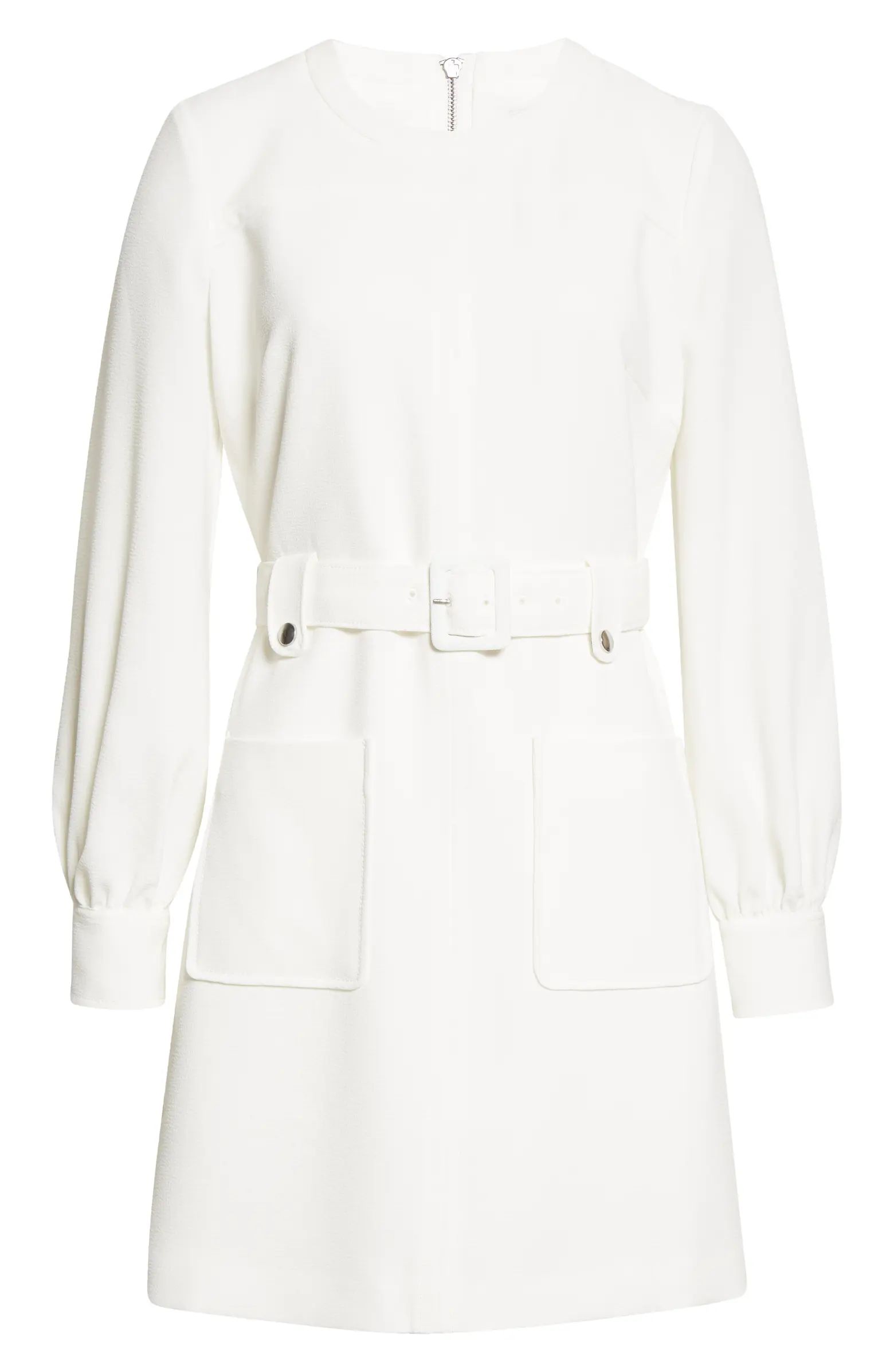 Club Monaco Belted Long Sleeve Minidress | Nordstrom | Nordstrom