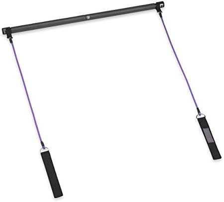 Gaiam Restore Pilates Bar Reformer Kit - Includes Bar, Two 30-Inch Resistance Band Cords with Attach | Amazon (US)
