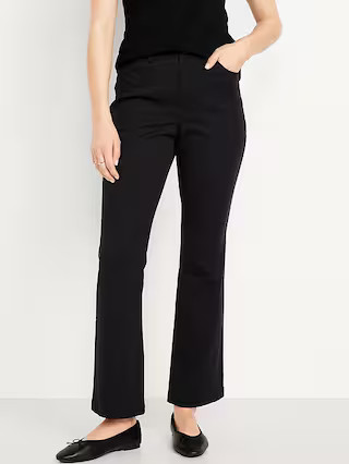 High-Waisted Uniform Boot-Cut Pants | Old Navy (US)