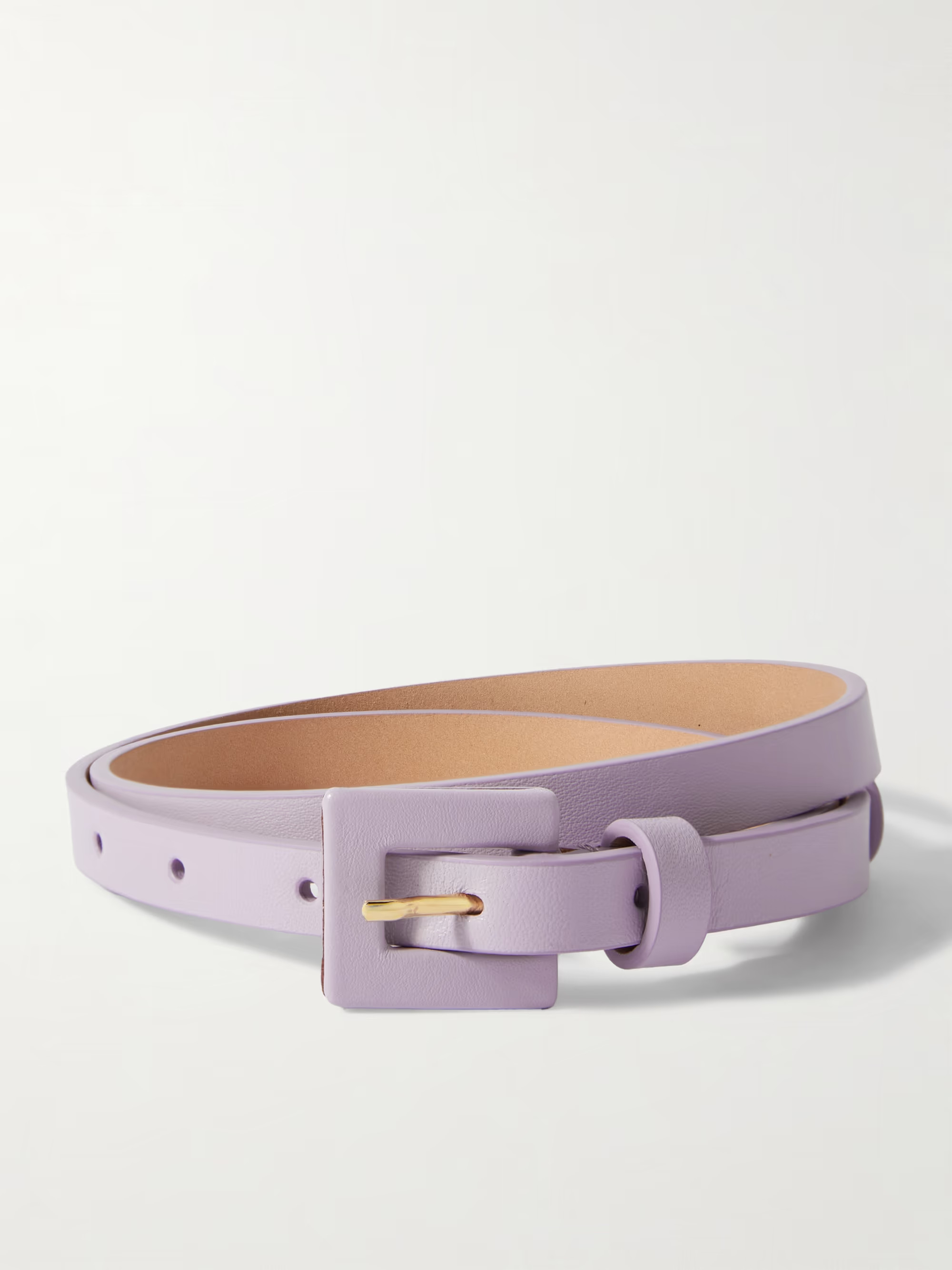 Skinny 90's leather belt | NET-A-PORTER (US)