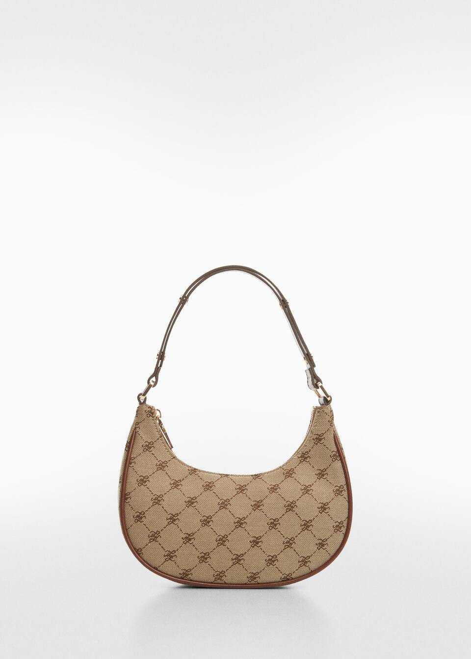 Jacquard shoulder bag -  Women | Mango USA | MANGO (US)