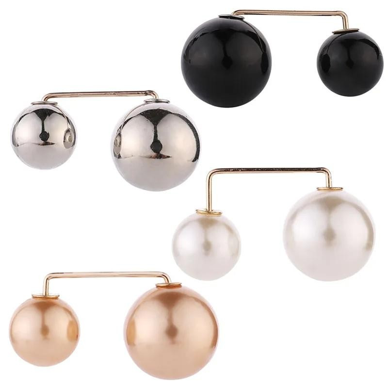 4pcs/set Women Fashion Tightening Waistband Pin Double Pearl Brooches Metal | eBay US