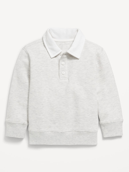 Cozy Long-Sleeve Collared Sweater for Toddler Boys | Old Navy (US)