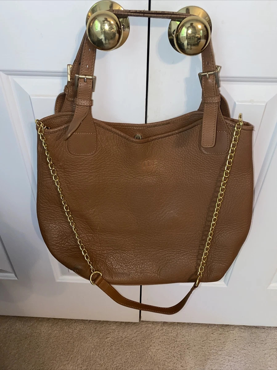 GiGi New York OLIVIA SHOPPER Camel Napa Luxe Leather OLV-LUX-CAM Personalized | eBay US
