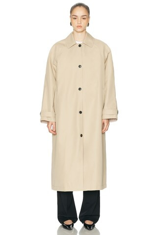 x Jasmine Tookes Lena Car Coat | FWRD 