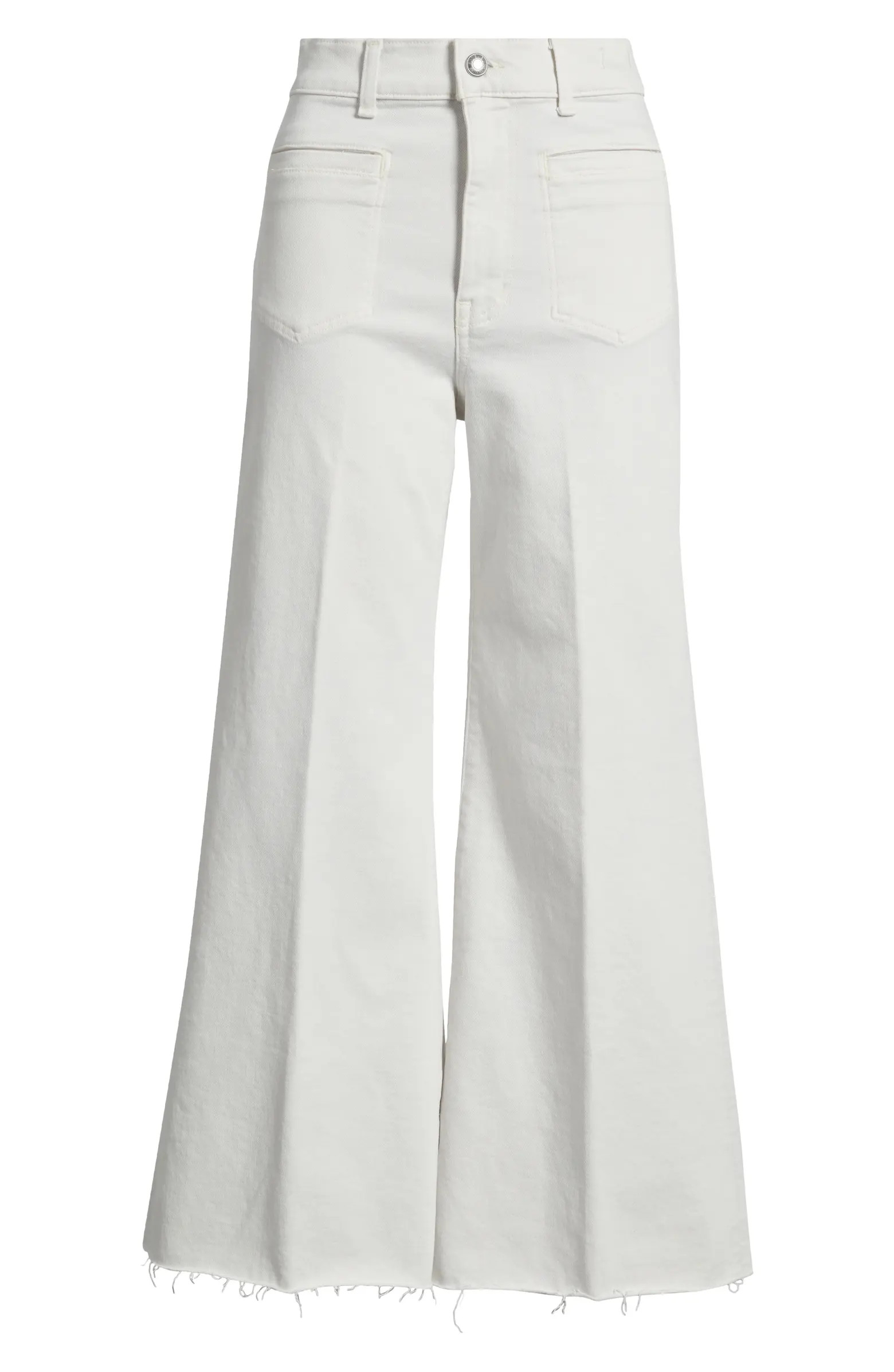 The Flared Wide Leg Crop Jeans | Nordstrom